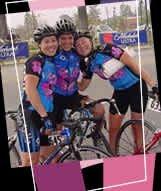 Suzy, Tiffany and Erin share some Bella love at Pomona Valley Stage Race